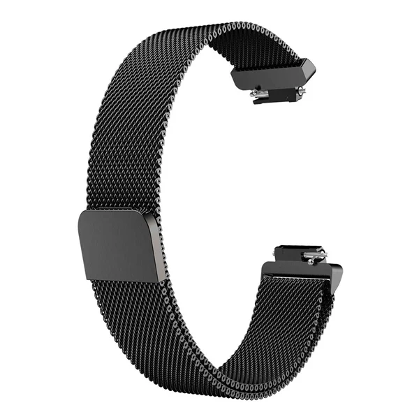 Black Для Fitbit Inspire HR Band Замена Миланская петля Магнитный Корреа ремешок из нержавеющей стали Betl для Fitbit Inspire Smartwatch - Цвет: Black