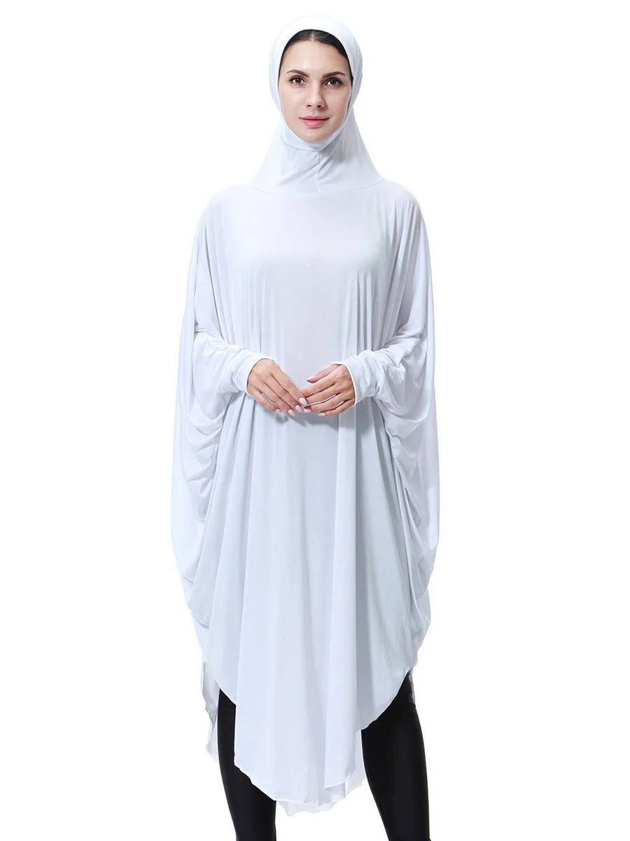 Мусульманский, 12 цветов, Batwin, Khimar, Бурка, кафтан, верхняя часть, абайя, Исламская одежда, халат, мгновенный хиджаб, шарф, арабский, для поклонения, молитва, одежда