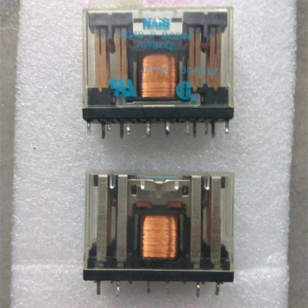 Реле 24V NC4D P DC24V NC4DPDC24V 24VDC 4A 250VAC 14PIN|Реле| |
