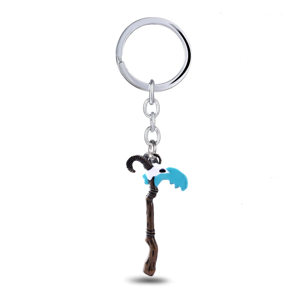 DOTA 2 Key Chain Scythe of Vyse Key Rings For Gift Chaveiro Car Keychain Jewelry Game Key Holder Souvenir YS11098