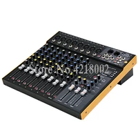 8 channel mixer with reverberation bluetooth usb karaoke recording conference stage wedding performance microphone mixer system