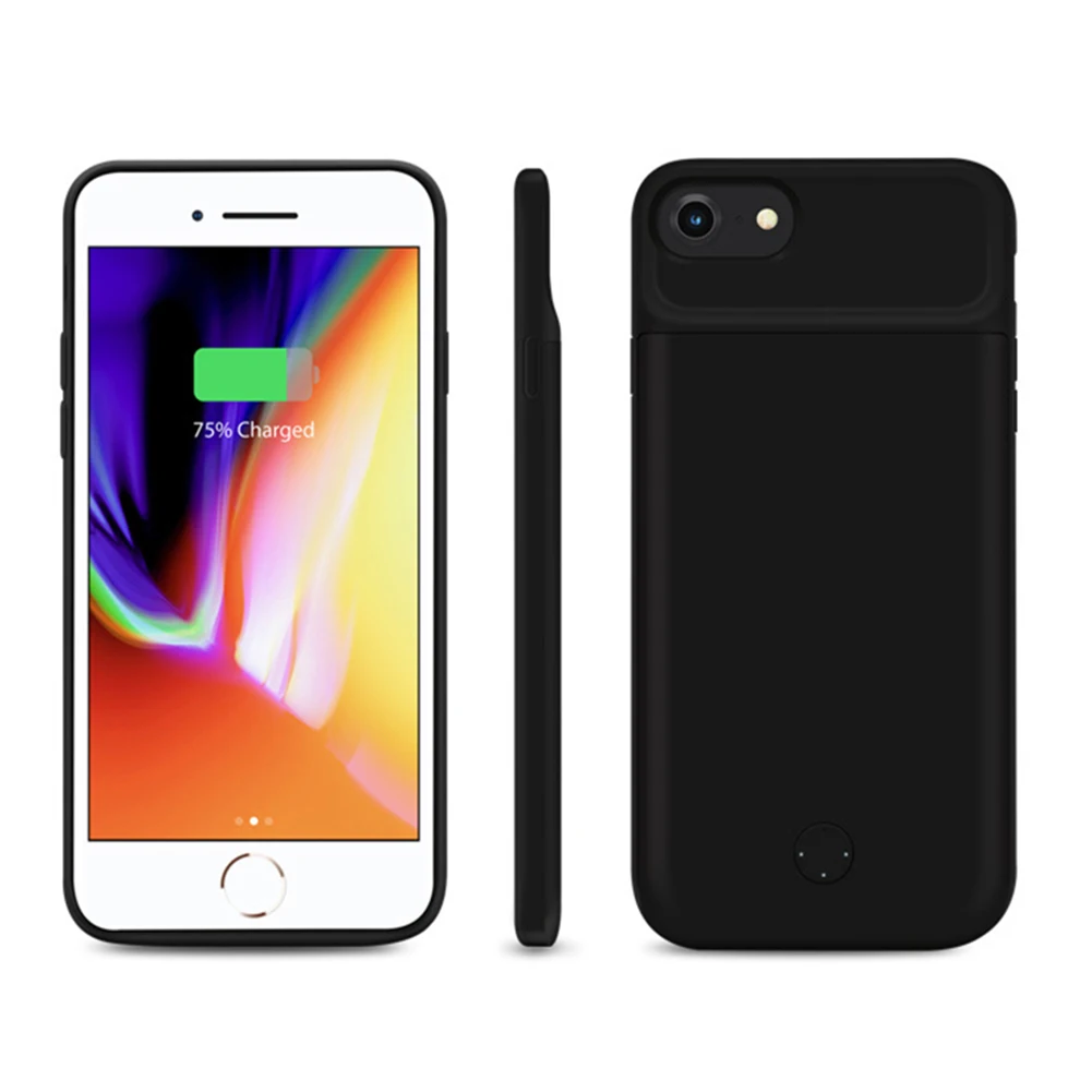 Для Iphone 6 S 7 8 Plus X XS XR Max чехол для зарядного устройства умный силикагелевый
