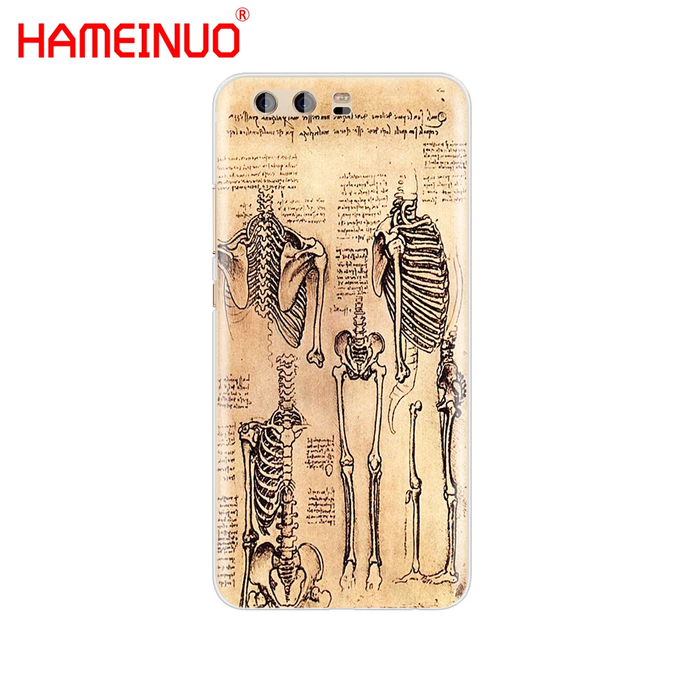 HAMEINUO Italy leonardo da vinci art Cover phone Case for huawei Ascend P7 P8 P9 P10 P20 lite plus pro G9 G8 G7 2017 | Мобильные