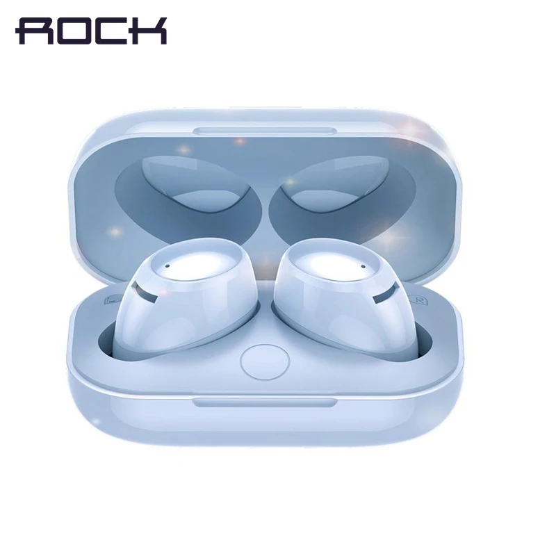 ROCK Mini TWS Беспроводные стерео Bluetooth наушники с микрофоном универсальные