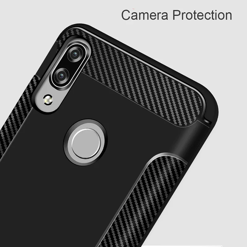 Силиконовый защитный бампер чехол для Huawei P20 lite pro P8 P9 2017 P smart Plus Honor8 9 7C 7A Mate10 20 Y5 Y6 Y9