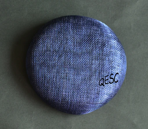 Оптовая продажа круглая соломенная шляпа размером 14 см с круглым плетением