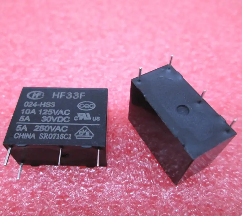 Горячая Распродажа, новое реле Φ HF33F 024-HS3 HF33F 024-HS3-24VDC 24V DIP4