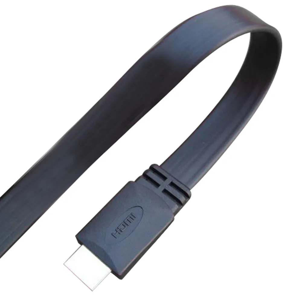 Лучшая цена высокоскоростной плоский кабель 0 3 м 1 4 а HDMI-HDMI 1080 в 2018 P HD Ethernet 3D для HDTV