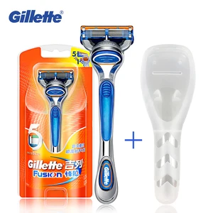 Бритва Gillette Fusion для мужчин, футляр для хранения, прямое лезвие, бритва для бороды, чехол для путешествий