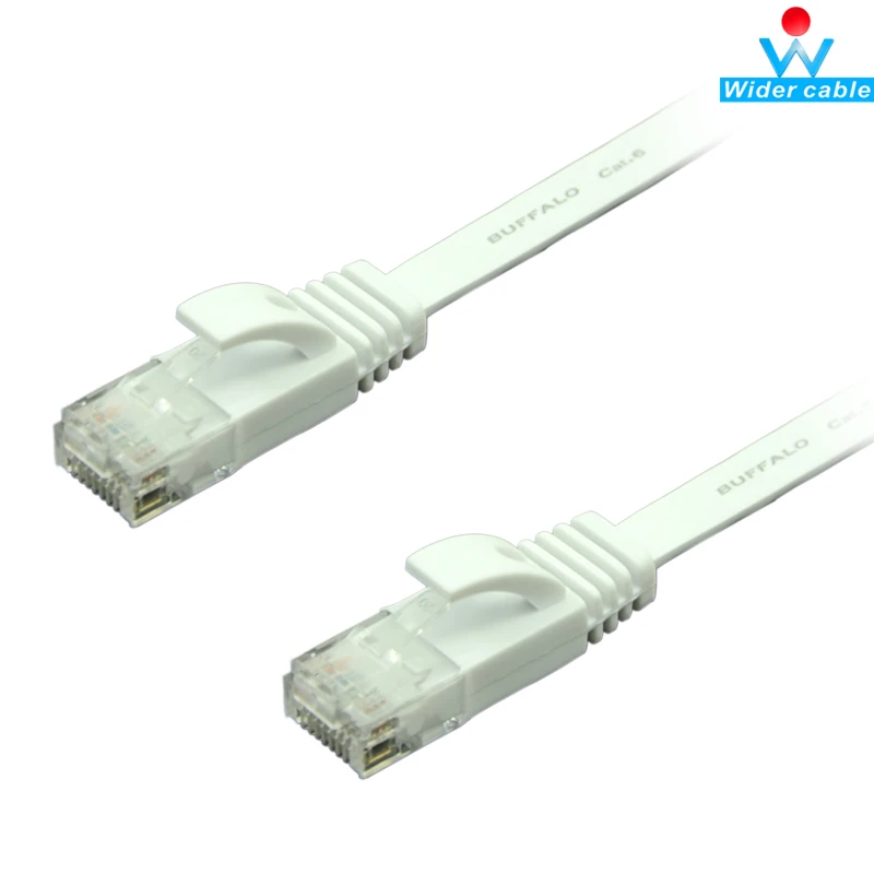 1 м 2 3 5 Лучшая цена плоский кабель UTP CAT 6 Ethernet сетевой RJ45 к белый цвет | Компьютеры и