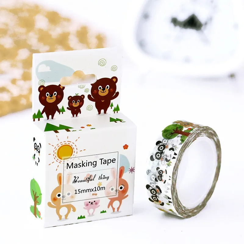 

1 шт., клейкая лента для скрапбукинга, 1,5 см, 10 м