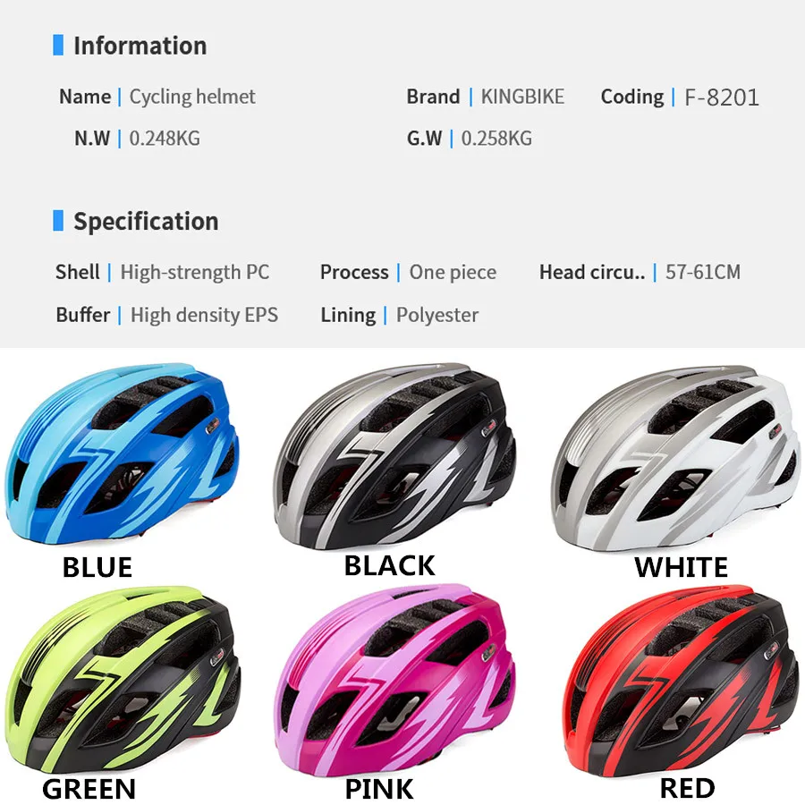 KINGBIKE Новый Сверхлегкий велосипедный шлем MTB дорожный для женщин и мужчин