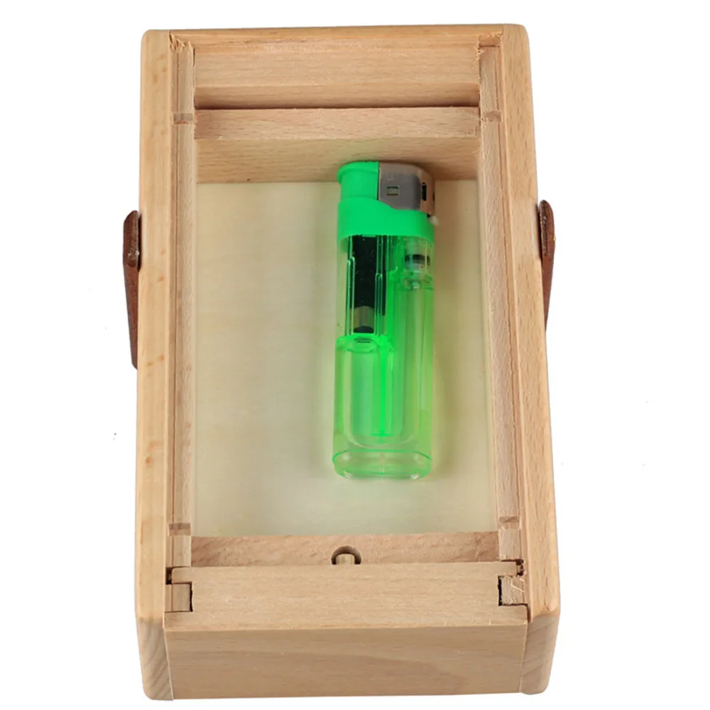 Деревянная коробка-пазл из бука Волшебная коробка Подарочный чехол развивающие