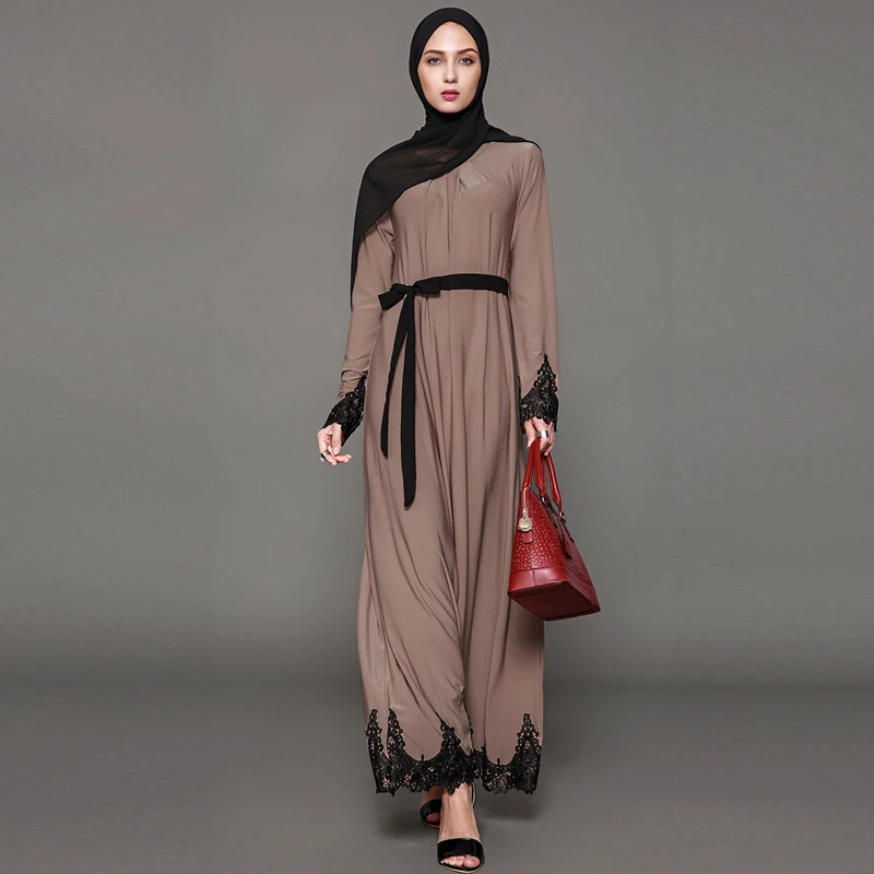 Женское стандартное платье пакистанское мусульманское Hijab женская одежда Caftan