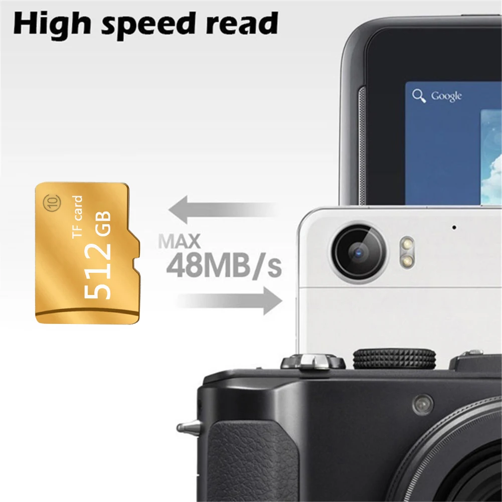 Sd-карта карта памяти 64 Гб Золотой Micro SD нейтральная высокая скорость чтения 80 МБ SDHC с кардридером Крышка карты Адаптеры памяти