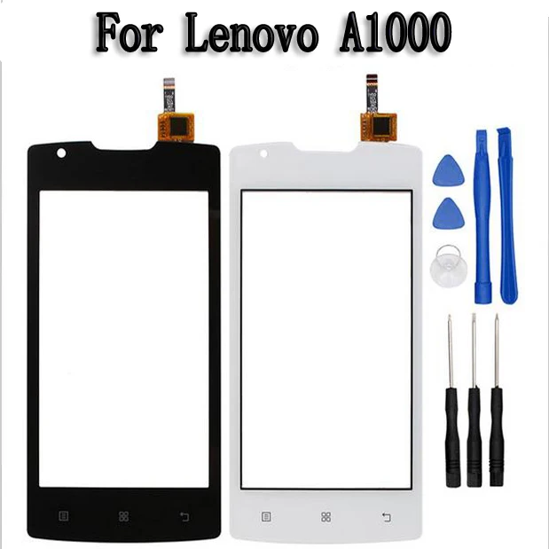 Для Lenovo A1000 Оригинальный сенсорный экран сенсорная панель стекло 5 дюймов два