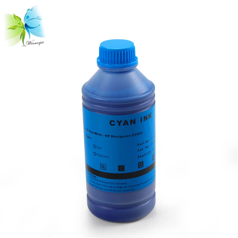 500ml 8 Colors Water Based Pigment Ink Refill For HP 772 Designjet Z5400 Printer | Компьютеры и офис