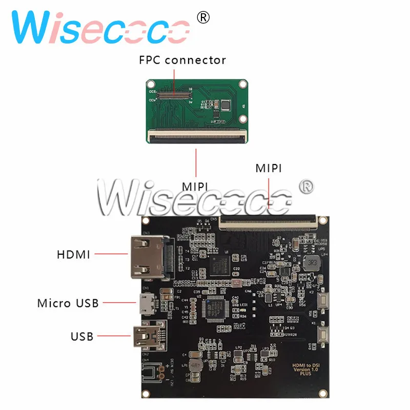 5,5 дюймов 4k ЖК-экран 2160*3840 разрешение панели ЖК-дисплей с Hdmi к Mipi для VR и Hmd 3D принтер diy проект