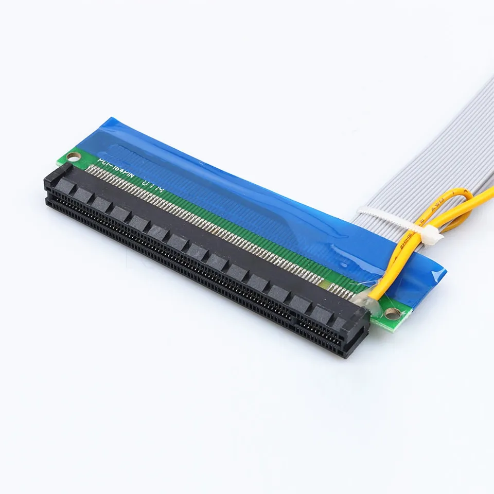 PCI E Riser 1X к 16X Удлинительный кабель гибкий Express Card Extender адаптер конвертер| |