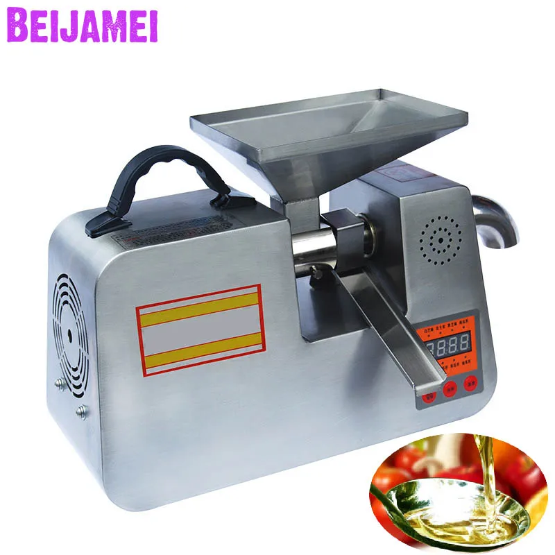 Малая машина для прессования масла BEIJAMEI домашнего использования/Электрический