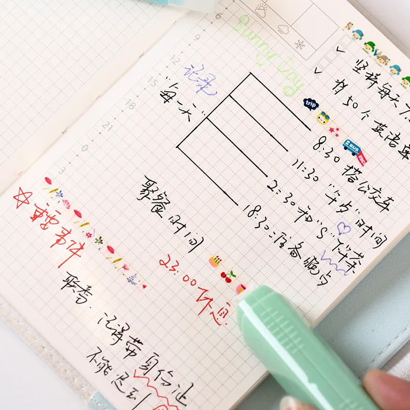 Coloffice Южная Корея креативные канцелярские ленты Васи kawaii двойные кружевные