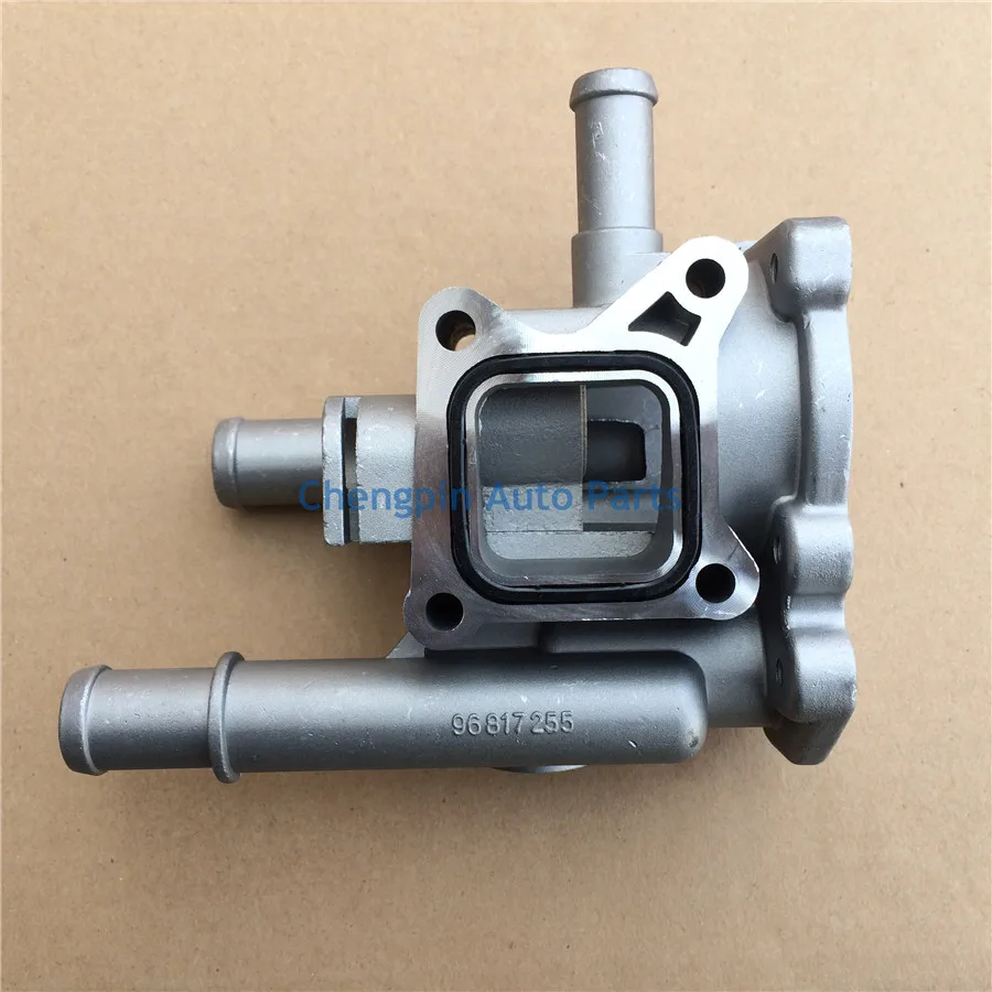 Алюминиевый корпус термостата охлаждающей жидкости для двигателя OEM #96984103 96817255