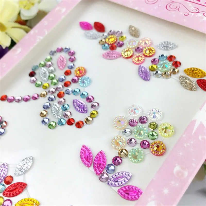 Малыш мультфильм dragonfly мотив стразы наклейки diy делать руки аксессуары для