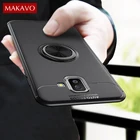 Чехол MAKAVO для Samsung Galaxy J6 Plus J6 + Мягкий силиконовый матовый чехол для Samsung J6 2018