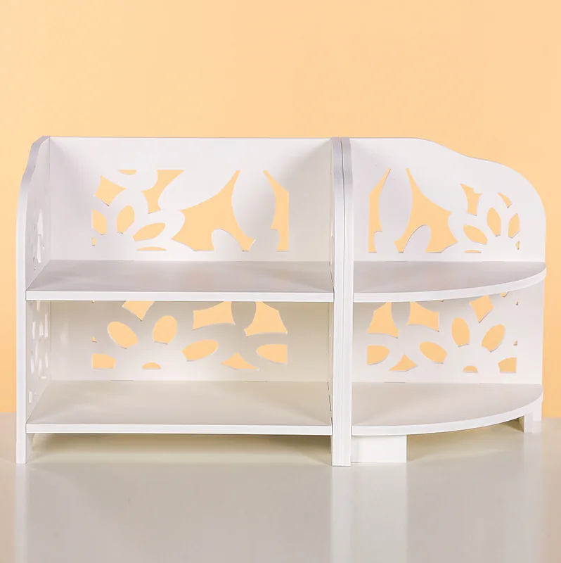 Угловая квадратная полка для офиса рабочего стола ванной высота 30 см|Подставки