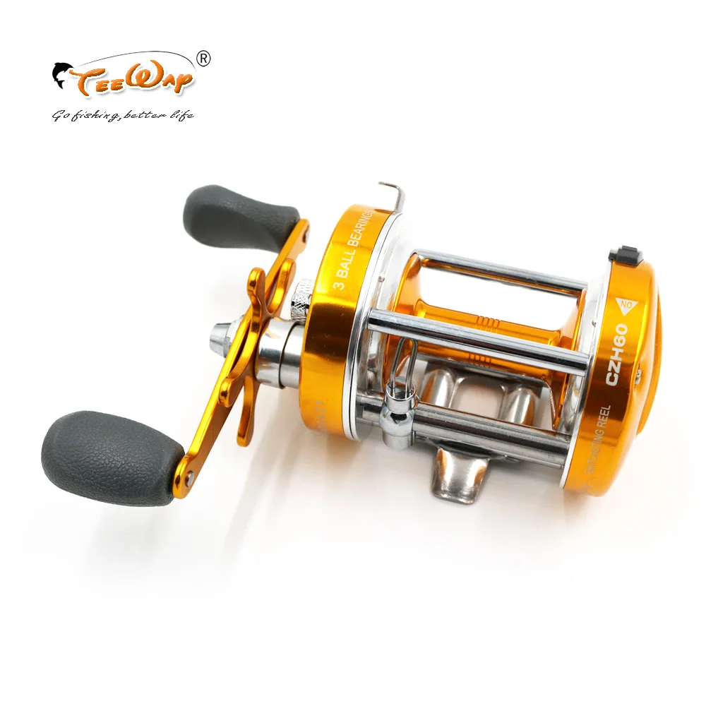 Новый продукт цельнометаллический 2 + 1BB шарикоподшипники правый барабан колесо