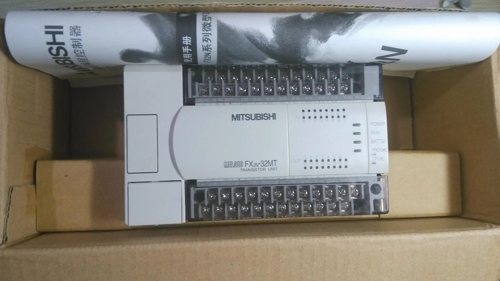 Новый оригинальный модуль ПЛК для Mitsubishi FX2N FX2N-32MR-001 32MR 32MT 220 В | Инструменты