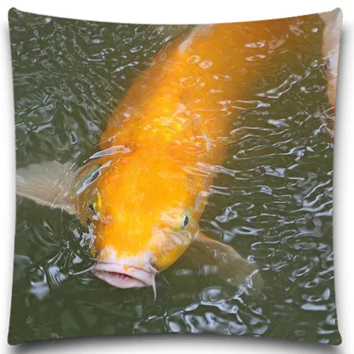 Животное кои в китайской живописи море подушки для животных чехол 5 Размер 9 Стиль