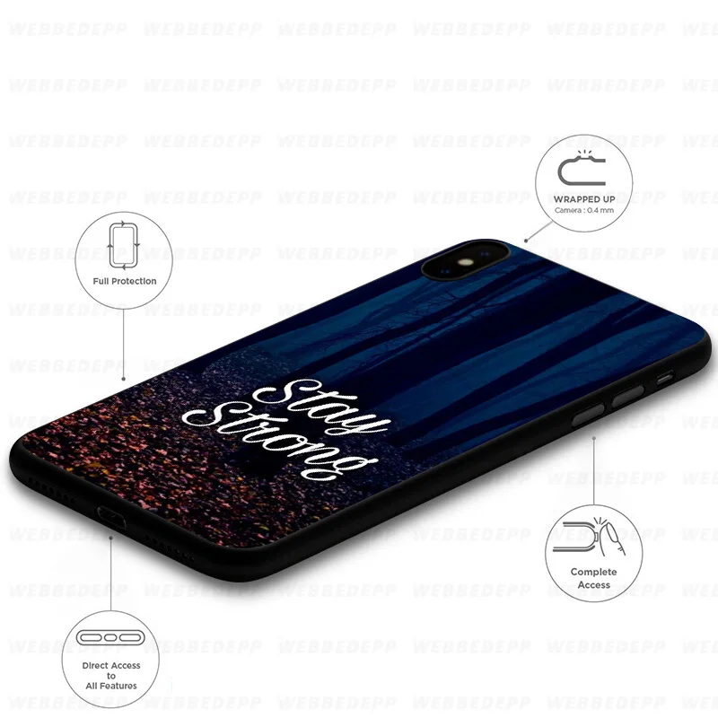 WEBBEDEPP Life красивый мягкий чехол для Samsung Galaxy S10 S10e S9 S8 Plus S7 S6 Edge &amp J6 2018 Note 10 9 8 |