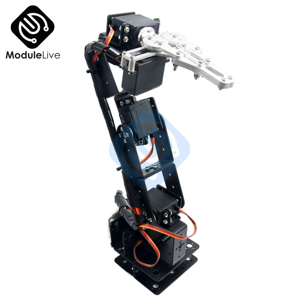 1 компл. алюминиевый робот 6 DOF Arm механический Роботизированный зажим набор для
