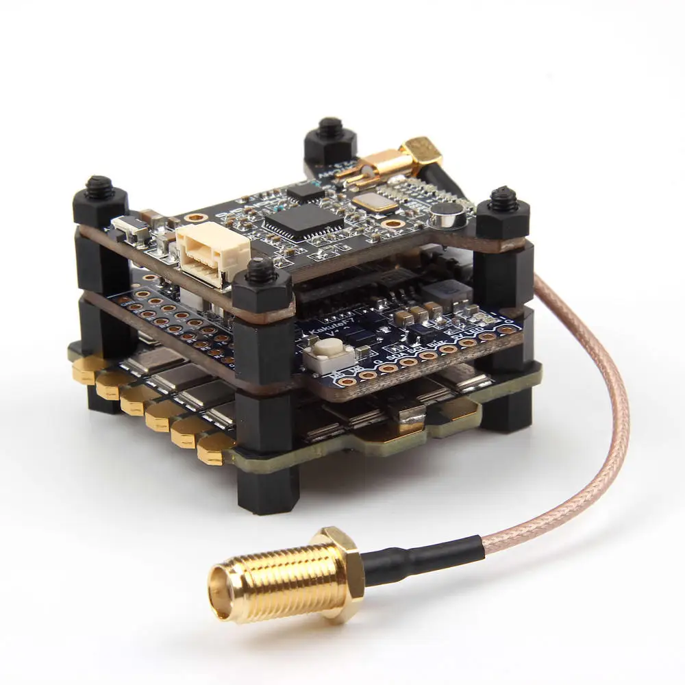 Контроллер полета Holybro Kakute F7 и Atlalt HV V2 40CH VTX & 65A BL_32 Tekko32 F3 Metal 4 в 1 ESC Combo для