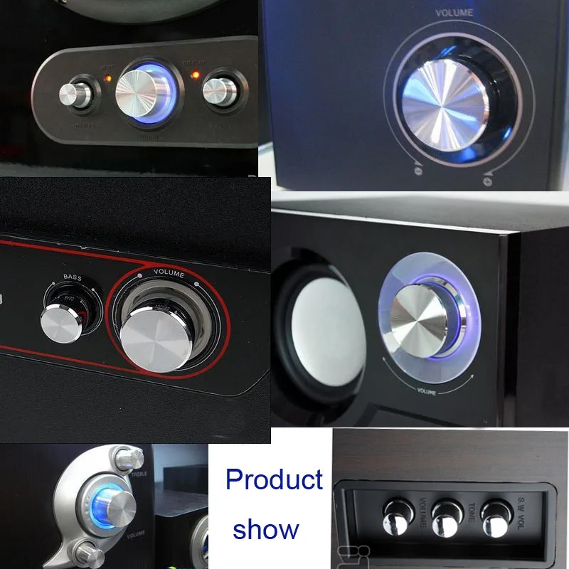 Динамик для регулятор усилителя мощности миксер инструмент ручка серебро