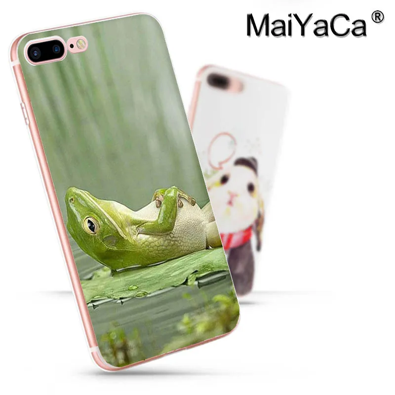 Новинка MaiYaCa прозрачный мягкий чехол для iPhone 8 7 6S Plus X 5S SE 5C | Мобильные телефоны и