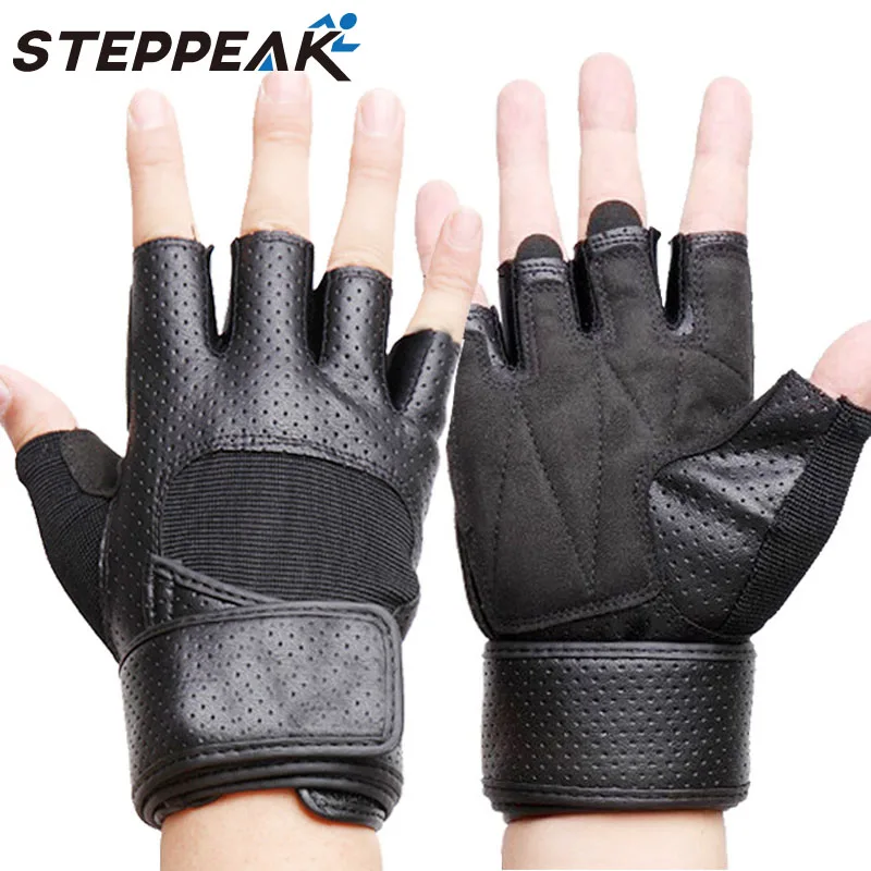 Перчатки свободного размера для спортзала тяжеловесные спортивные перчатки