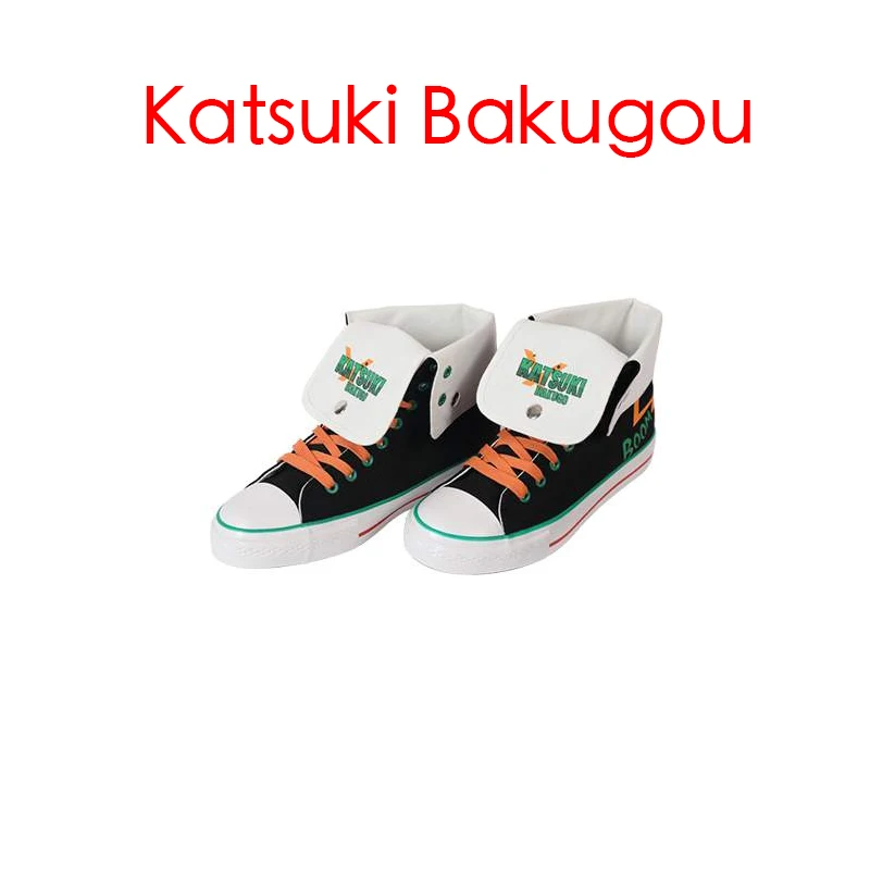 Katsuki Bakugou Обувь для костюмированной вечеринки в стиле аниме «Мой герой»; ботинки izku Midoriya Katsuki Bakugou Shouto Todoroki; вечерние костюмы для костюмированной вечеринки на Хэллоуин - Цвет: Katsuki Bakugou