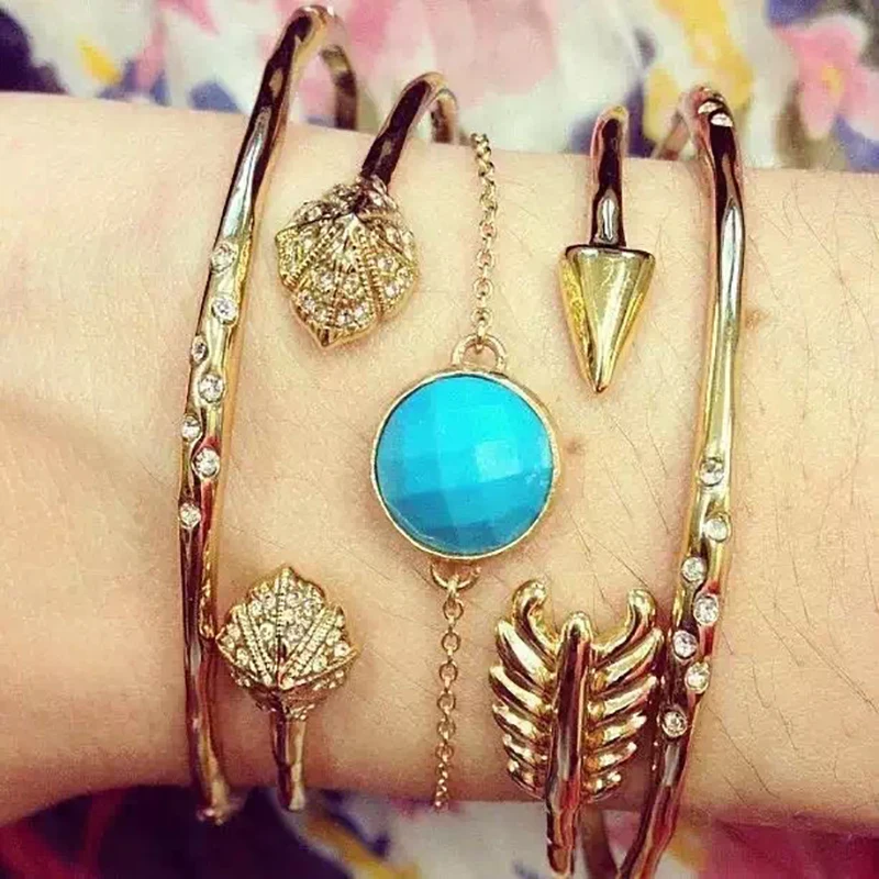 Amorita boutique Gold arrow fashion elegant bangles | Украшения и аксессуары