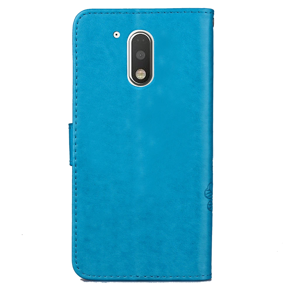 OUZifish узор Кожаный чехол для Motorola Moto G4/мото G4 плюс Чехол 5 дюймов Mobile телефона с