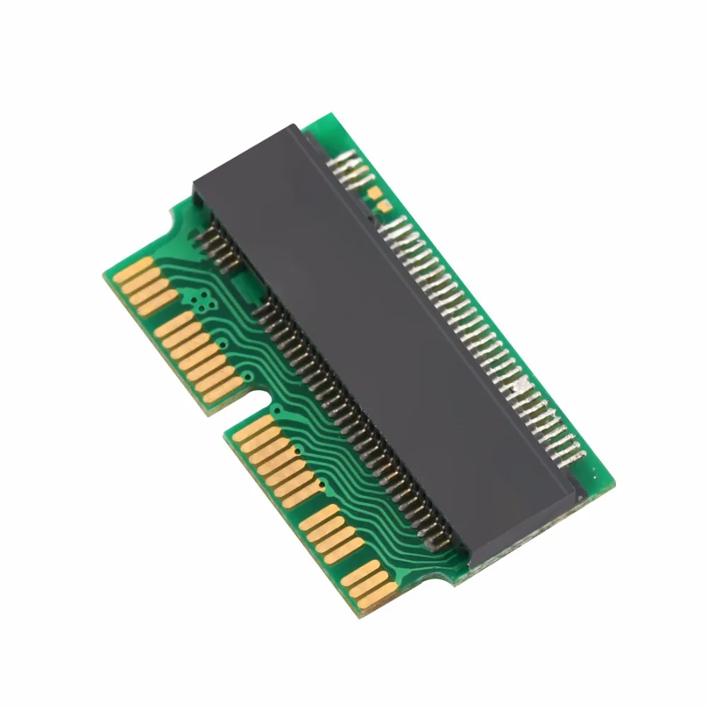 M ключ PCIE к M2 адаптер M.2 SSD NGFF AHCI 2280 SSD 12+ 16Pin карта для MACBOOK Air 2013 A1465 A1466 Mac Pro A1398 A1502