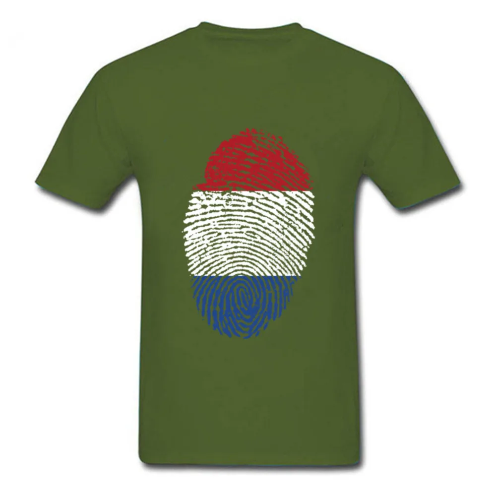 Творческие изготовленные на заказ с принтом короткий рукав флаг Голландии