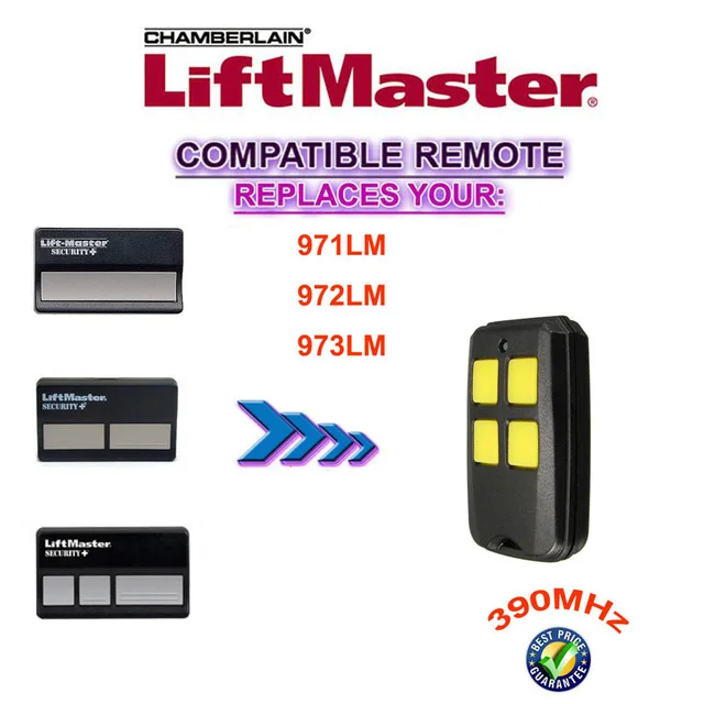 Новинка для замены ручной передатчик Liftmaster 971LM/972LM/973LM /139.53681B/13953180|Пульты ДУ| |