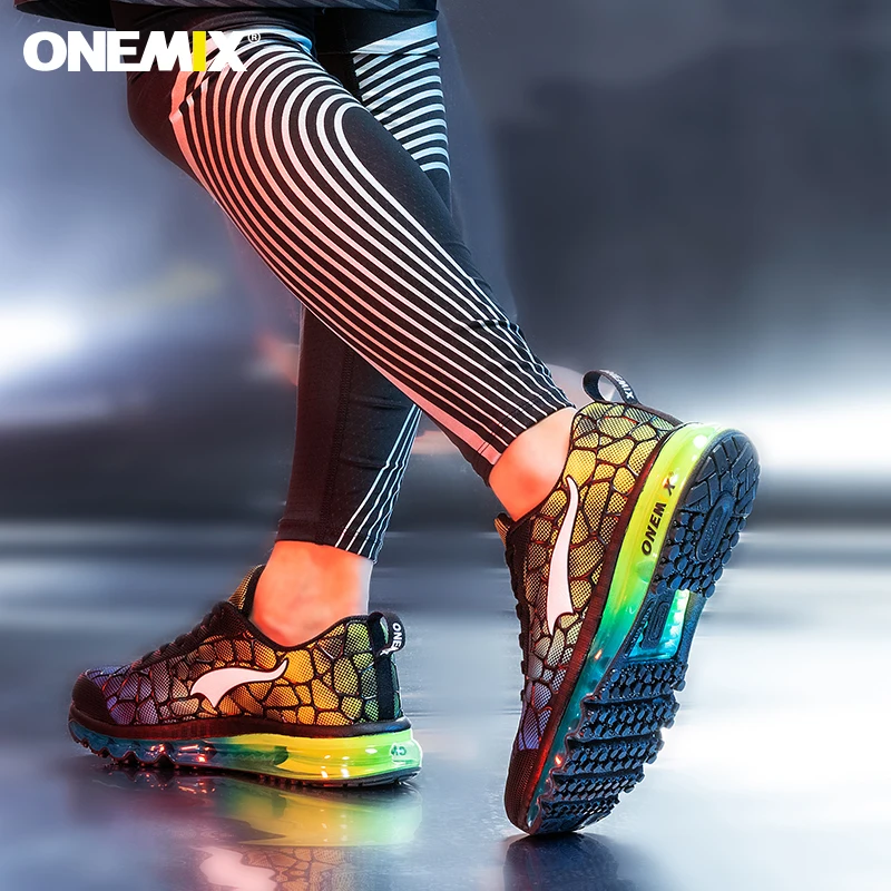 Кроссовки ONEMIX мужские с воздушной подушкой уличная спортивная обувь для бега и