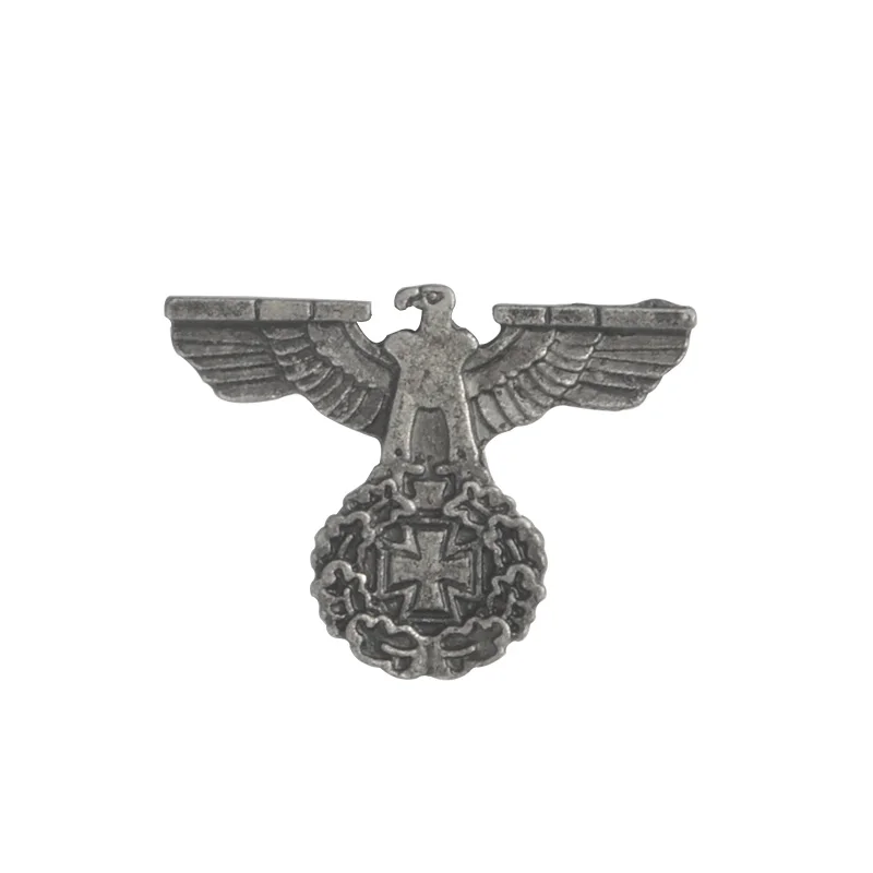 WWII WW2 немецкая Военная Крестовая брошь Орел Кепка Кокарда лацкан булавка армейская элита Эдельвейс войскам Империя цветок Люфтваффе значки - Окраска металла: 7