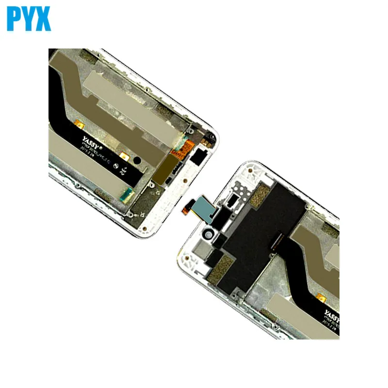Белый ЖК дисплей с сенсорным стеклом для ZTE Blade X3 A452 дигитайзер в сборе рамкой