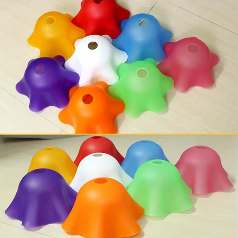 Современный пластиковый подвесной светильник в виде бутона для столовой спальни