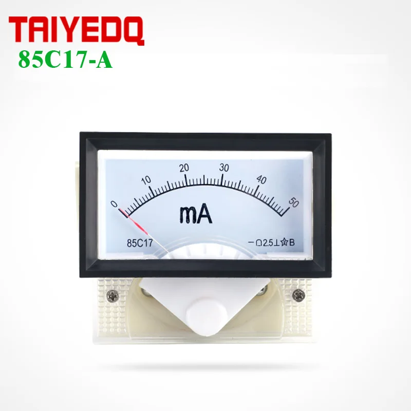85C17 A измеритель тока AC аналоговый 30mA 50mA 100mA 50uA 100uA 20A 30A 50A 100A 200A 500A 750A|Измерители