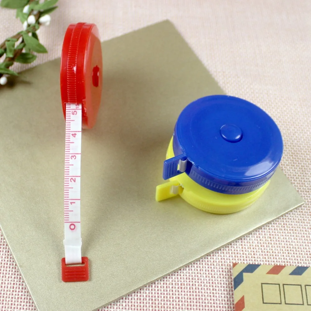 1 шт. портативная Выдвижная линейка сантиметр пояс детская по высоте дюймовая